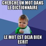 pendant une dictée