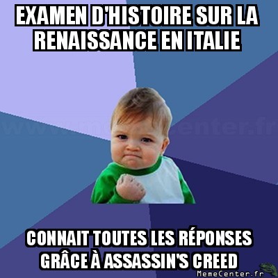 Examen sur l'italie