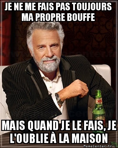 Sa propre bouffe