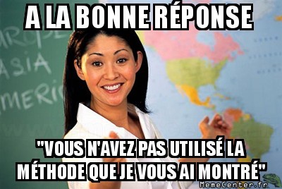 Ca ne suffit pas !