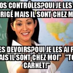 Vos contrôles?