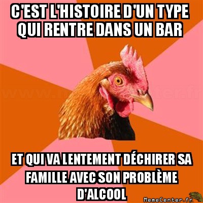 Un type dans un bar