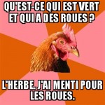 Une devinette qui n'a rien d'exceptionnel.