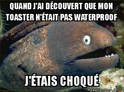 Toaster waterproof