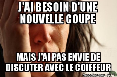 Chez le coiffeur