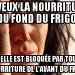 Nourriture bloquée