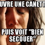 Après avoir ouvert