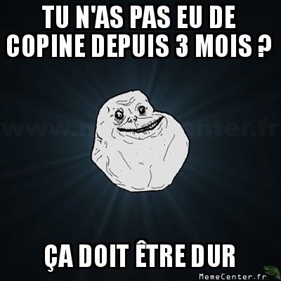Pas de copine