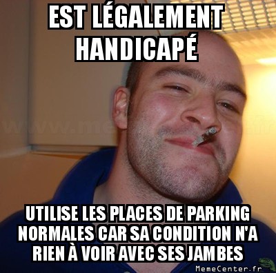 Good guy handicapé