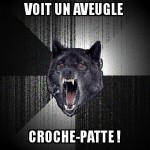 Oh un aveugle
