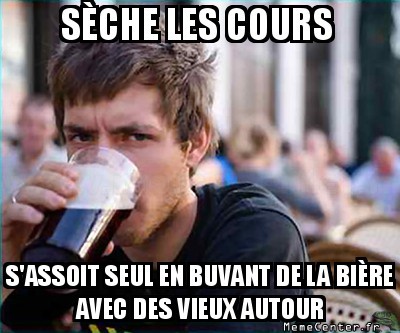 Quand on sèche