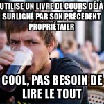 Livre de cours d'ocasion