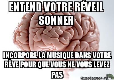 Réveil loupé