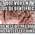Plus de dentifrice