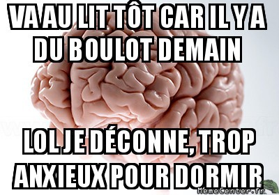 Pourquoi je me couche tôt ?