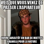 Après l'aspirateur