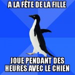 A la fête de LA fille