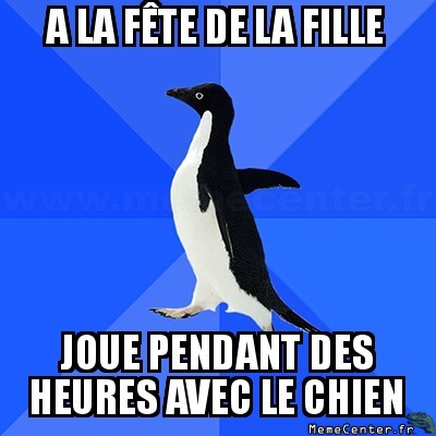 A la fête de LA fille