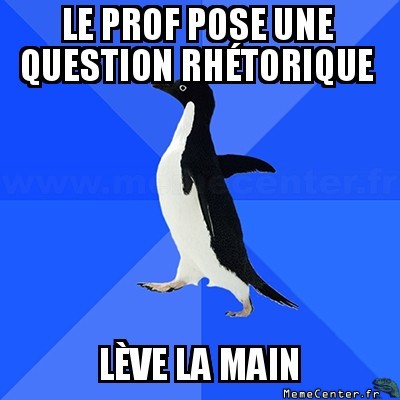 Moi! J'ai la réponse !