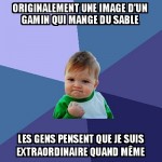 L'origine du meme success kid