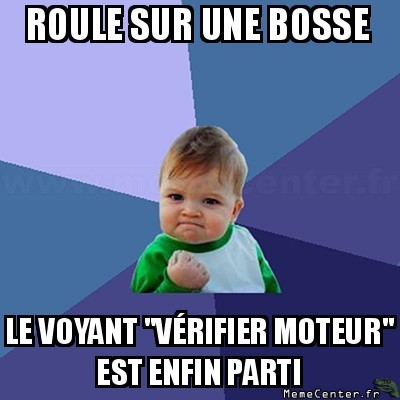 Voyant de la voiture