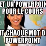 Cours en powerpoint