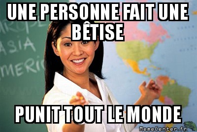 C'est de sa faute