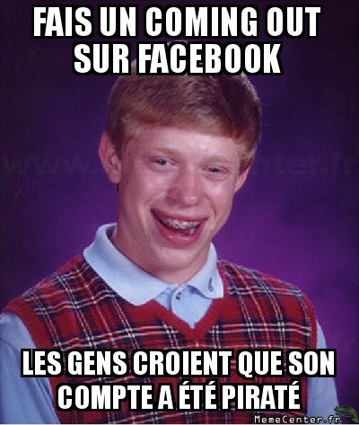 Un coming out raté