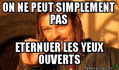 Atchoum !