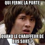 Le chauffeur de bus