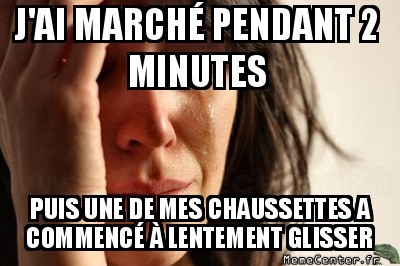 Chaussette pourrie