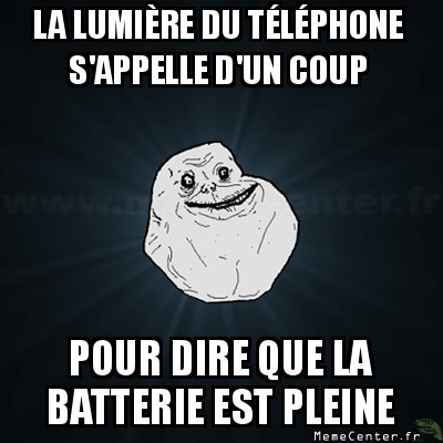 Lumière du téléphone