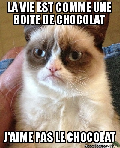 Comme du chocolat...
