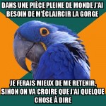 Raclement de gorge