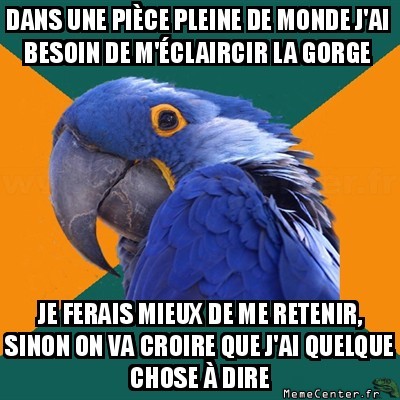 Raclement de gorge