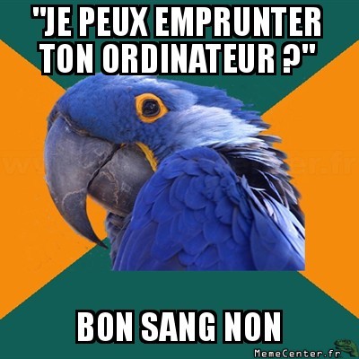 Mon ordi ?