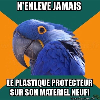 Plastique...