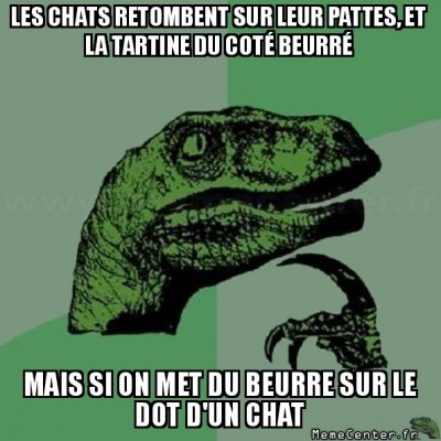 chat beurré