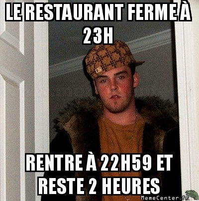 Ca ferme !