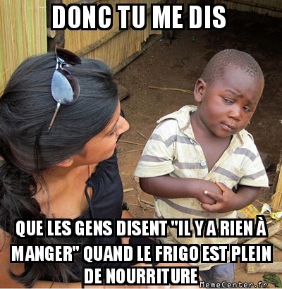 Rien à manger