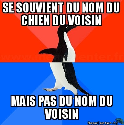 Le gentil toutou du voisin