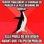 Après avoir trouvé le courage