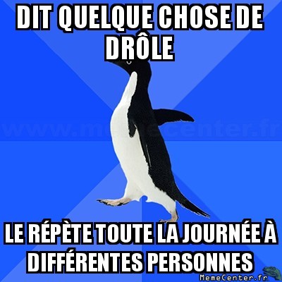 Enfin drôle