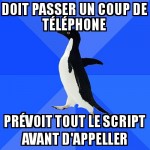 Quand je téléphone