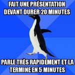 Présentation devant des gens