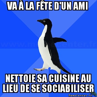 A la  fête d'un ami
