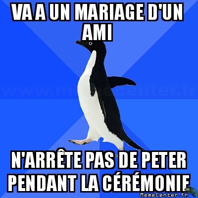 Le mariage