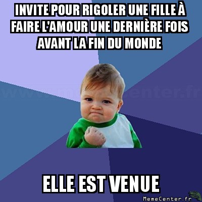 Sexe de la dernière fois