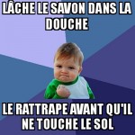 Pouf le savon