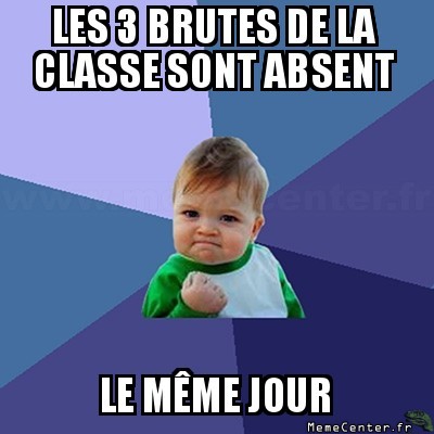 Les troubles fêtes